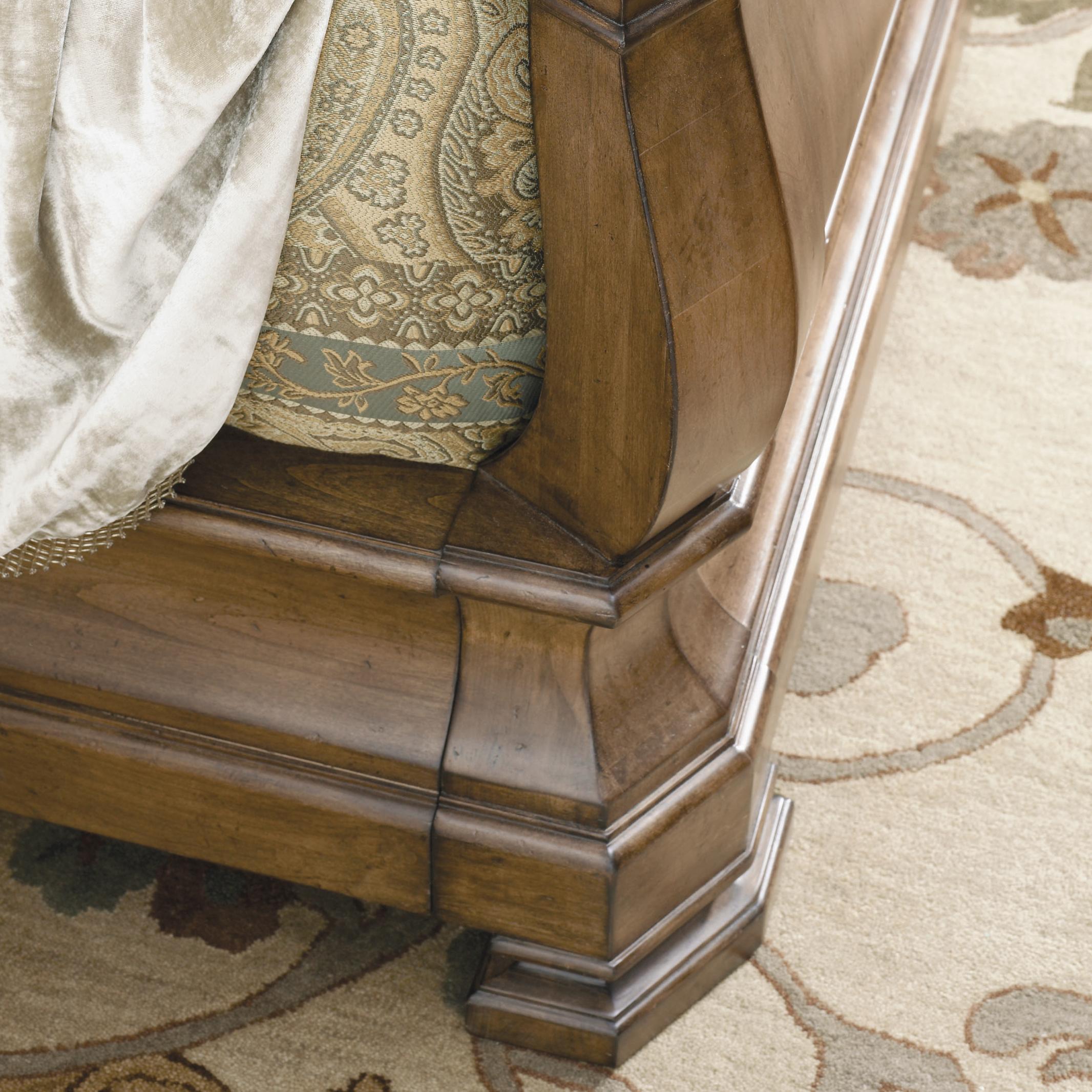 Universal New Lou 07177B Traditional California King Sleigh Bed Wayside Furniture & Mattress